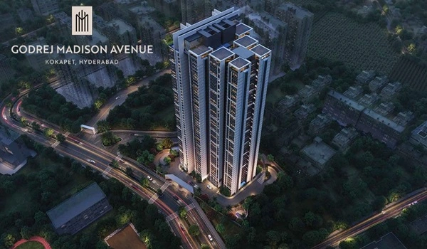 Godrej Regal Pavilion is 24.8 km away from Godrej Madison Avenue