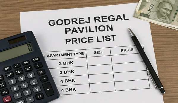 Godrej Regal Pavilion price-list